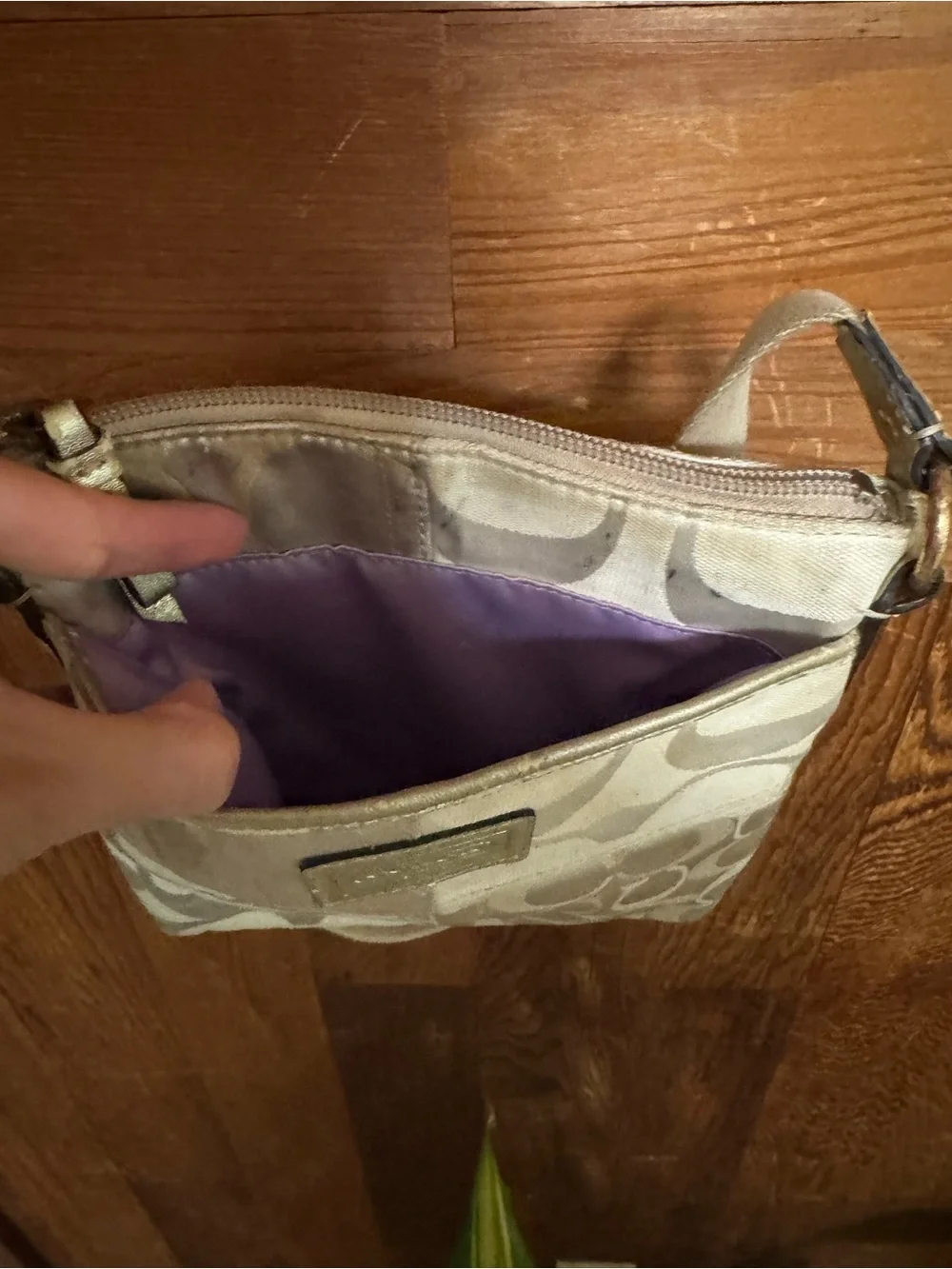 Coach compact crossbody